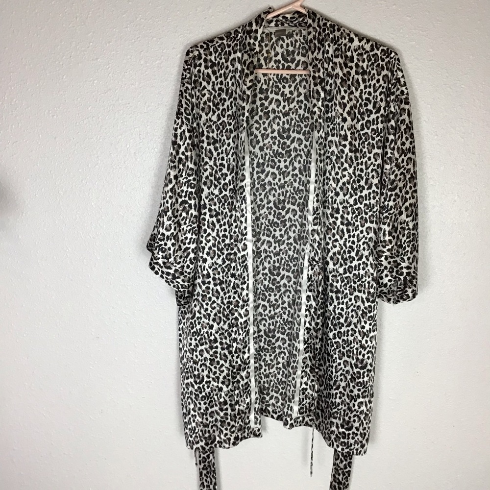 Victoria’s Secret Animal Print Robe